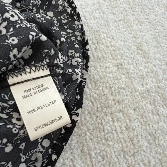 Inspired Hearts Boho Floral Ruffle Long Sleeve Summer Dress M - Picture 9 of 10